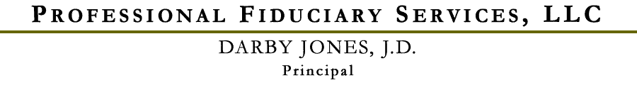 Professional Fiduciary Darby Jones